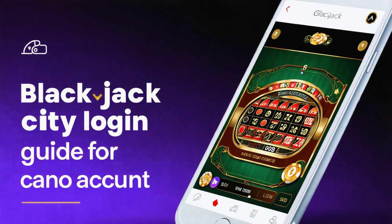 Blackjack city casino login guide for account access